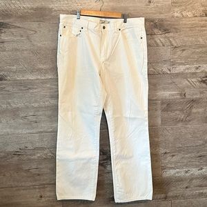 Grayer’s Classic Fit White Canvas Pant 38WX32L